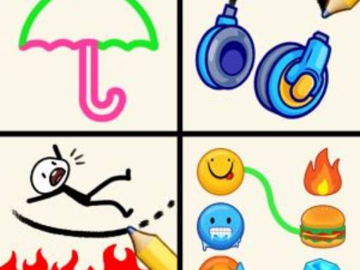 One Line Drawing Game